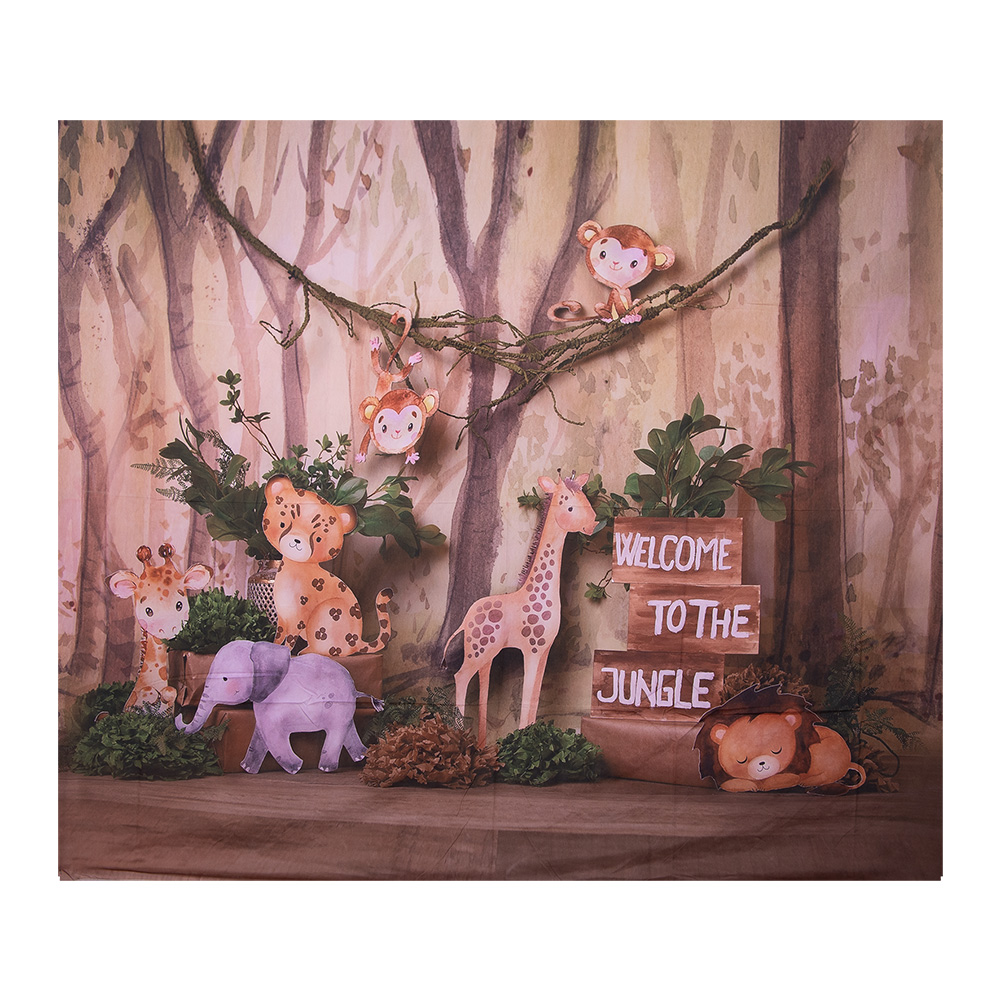 Tapis murale Jungle Marron 180x1x210 cm