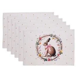 [EWC40] Placemat 6 stuks 48x33 cm SPL