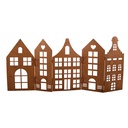 Décoration Maisons Marron 45x1x21 cm