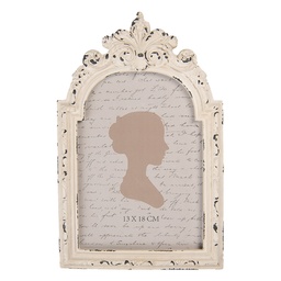 [2F1244] Cadre photo Blanc 16x2x25 cm / 13x18 cm