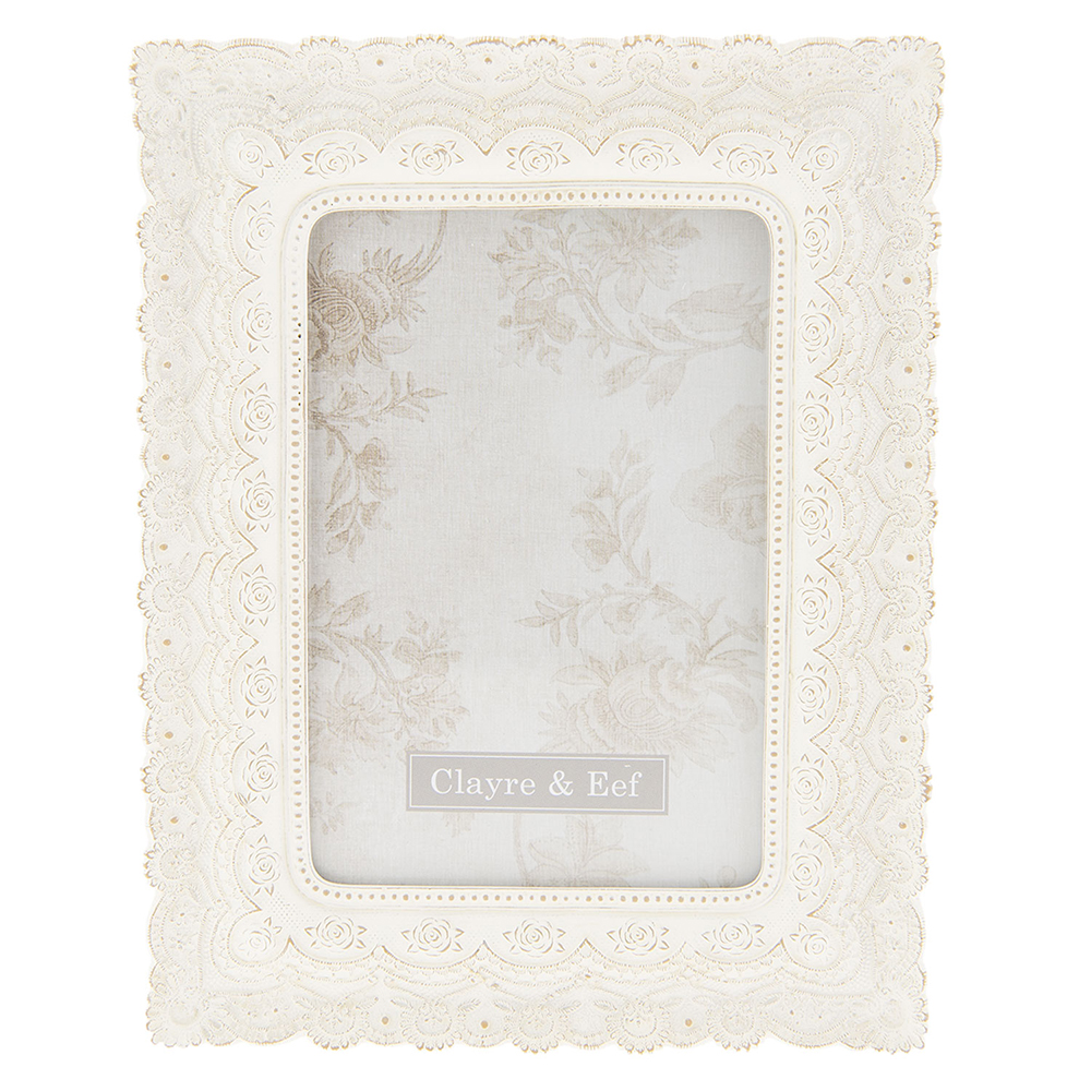 Cornice Foto Bianco 16x2x21 cm / 10x15 cm