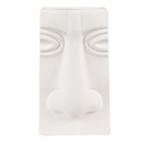 Dekoration Vase Weiß 15x9x25 cm