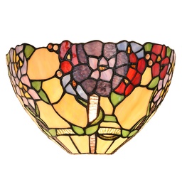 [5LL-6357] Lampada a parete Tiffany 30x15x18 cm E14/max 1x40W