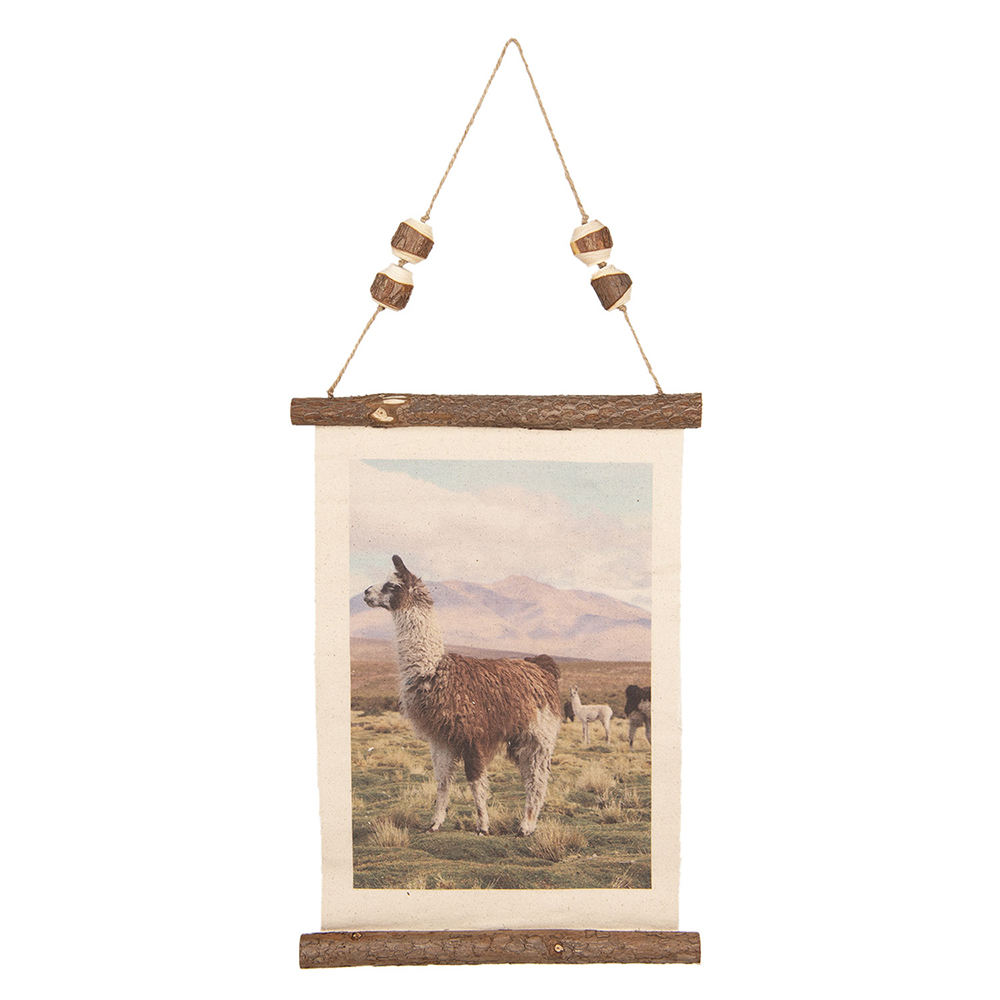 Wall Chart Brown 39x2x28 cm