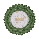 Photo frame Green Ø 17x3 cm / Ø 10 cm