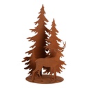 Decoration Christmas Tree Brown 30x25x50 cm