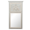 Wandspiegel Grau 65x5x120 cm