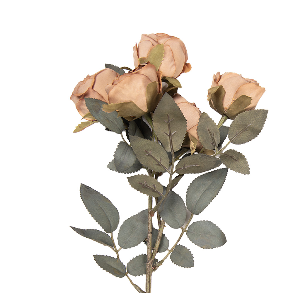 Decoratie tak met bloemen 8x13x43 cm