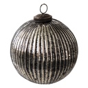 Weihnachtskugel Schwarz Ø 12x12 cm