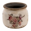 Flower Pot Inside Pink, Beige Ø 10x9 cm