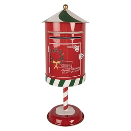 [6Y6061] Cassetta Postale Rosso Verde Ø 24x58 cm