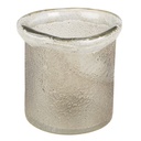 Glass Tea Light Houder Green Ø 9x9 cm