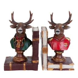 [6PR0923] Boekensteun (2) 14x13x18 cm