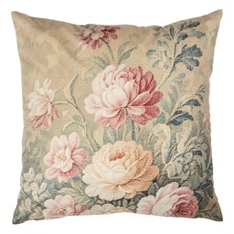 [CPA23V] Kissen gefüllt Beige Rosa 45x45x4 cm