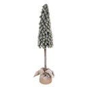 Albero di Natale artificiale Verde Marrone Ø 18x78 cm