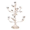 Chandelier Beige Gris Ø 39x51 cm