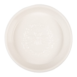 [6CE1987] Porte-savon Blanc Ø 13x3 cm
