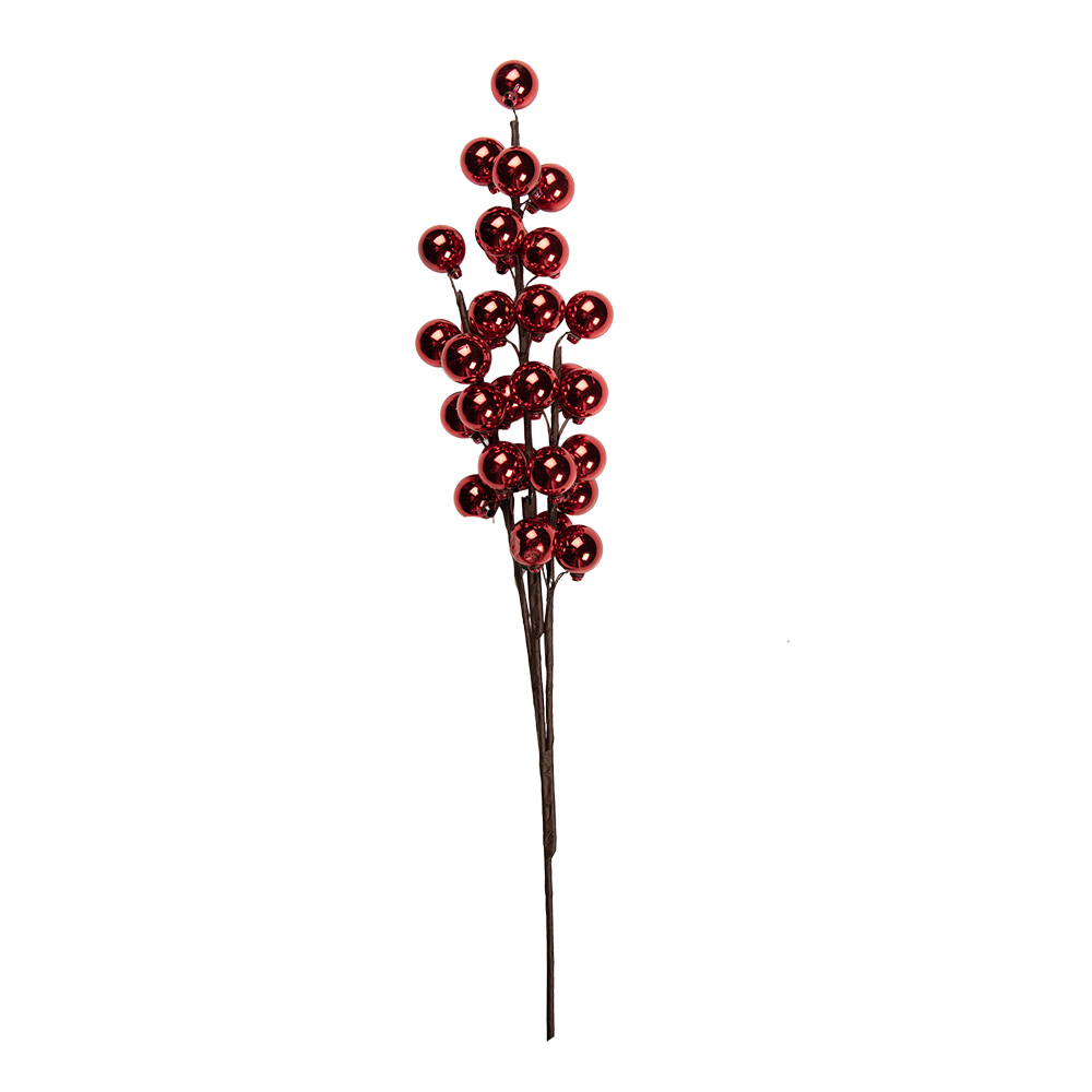 Decorazione Natale Rosso Marrone 10x9x60 cm