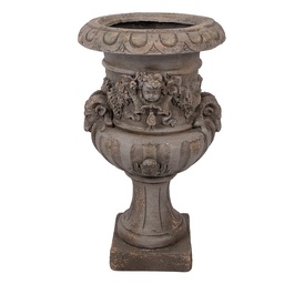 [5MG0092] Blumentopf für Innen Grau 40x38x64 cm