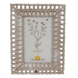 [2F0962] Picture Frame Beige 17x2x22 cm / 10x15 cm
