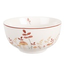 Suppenschüssel Beige Braun Ø 14x7 cm / 500 ml
