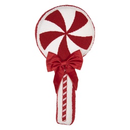 [KG035.054] Cushion filled Red White 25x53x4 cm