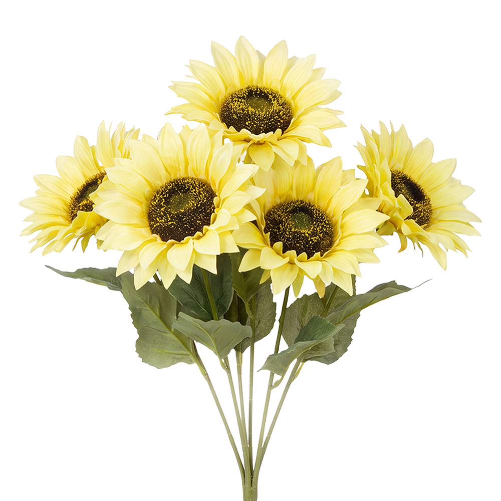 Künstliche Blume Strauß Weiß 40 cm