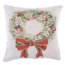 Cuscino imbottito Beige Rosso 44x44x4 cm