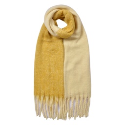 [JZSC0835Y] Foulard femme Jaune 40x240 cm