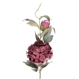 [5PL0244P] Decoratie tak met bloemen 14x14x78 cm
