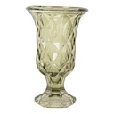 Vase Glass Green Ø 12x18 cm