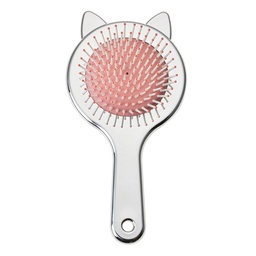 [JZCHBR0001] Spazzola per capelli Bambini 19x10x3 cm Color argento Rosa