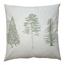 Housse de coussin Beige Vert 45x45 cm