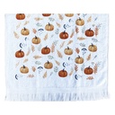 Serviette d'invité Blanc Orange 40x66 cm