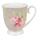 Crockery Mug Green, White 11x8x10 cm / 290 ml