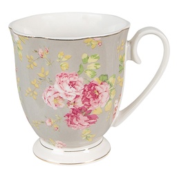 [6CE1295] Mug Vert, Blanc 11x8x10 cm / 290 ml