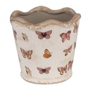 Pot de fleurs d'intérieur Beige Ø 13x12 cm