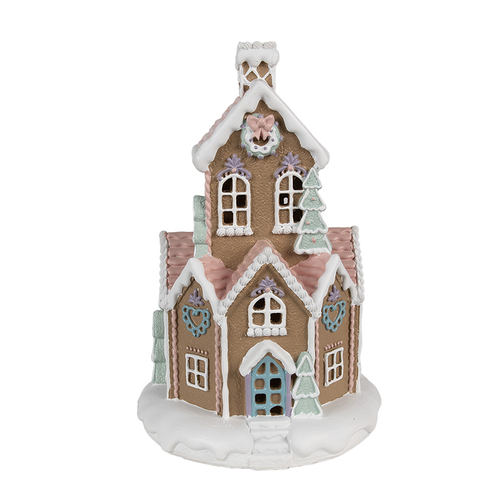 Decoratie huis met LED Ø 14x22 cm / 3xAAA