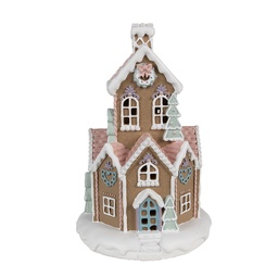 [6PR4308] Decoratie huis met LED Ø 14x22 cm / 3xAAA