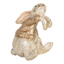 Décoration Lapin Beige Marron 6x5x7 cm