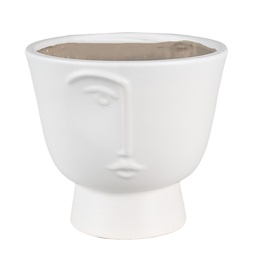 [6CE1570L] Decoratie bloempot Ø 17x15 cm