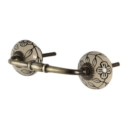[6Y4437] Handle Copper 14x4x3 cm