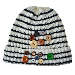 [JZKCA0006W] Bonnet enfant Blanc