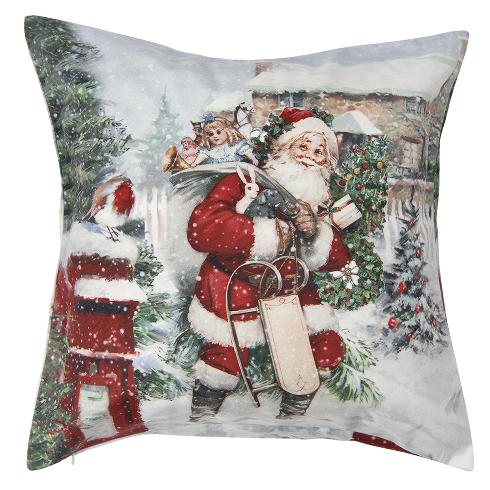 Cushion Cover White 45x45 cm