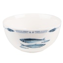 Scodella Bianco Blu Ø 14x7 cm / 500 ml