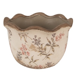 [6CE1617M] Decoratie bloempot Ø 17x11 cm