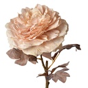 Clayre & Eef Fleur artificielle Rose 60 cm Rose Plastique