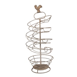 [6Y6002] Eierhalter Braun Ø 18x44 cm