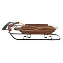 Décoration traîneau Marron 80x37x20 cm