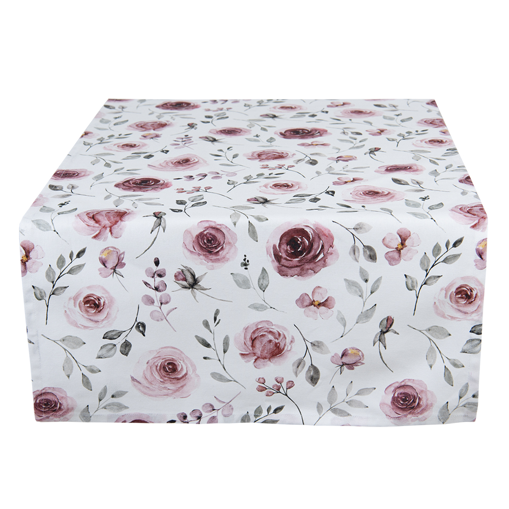 Chemin de table Rose 50x140 cm